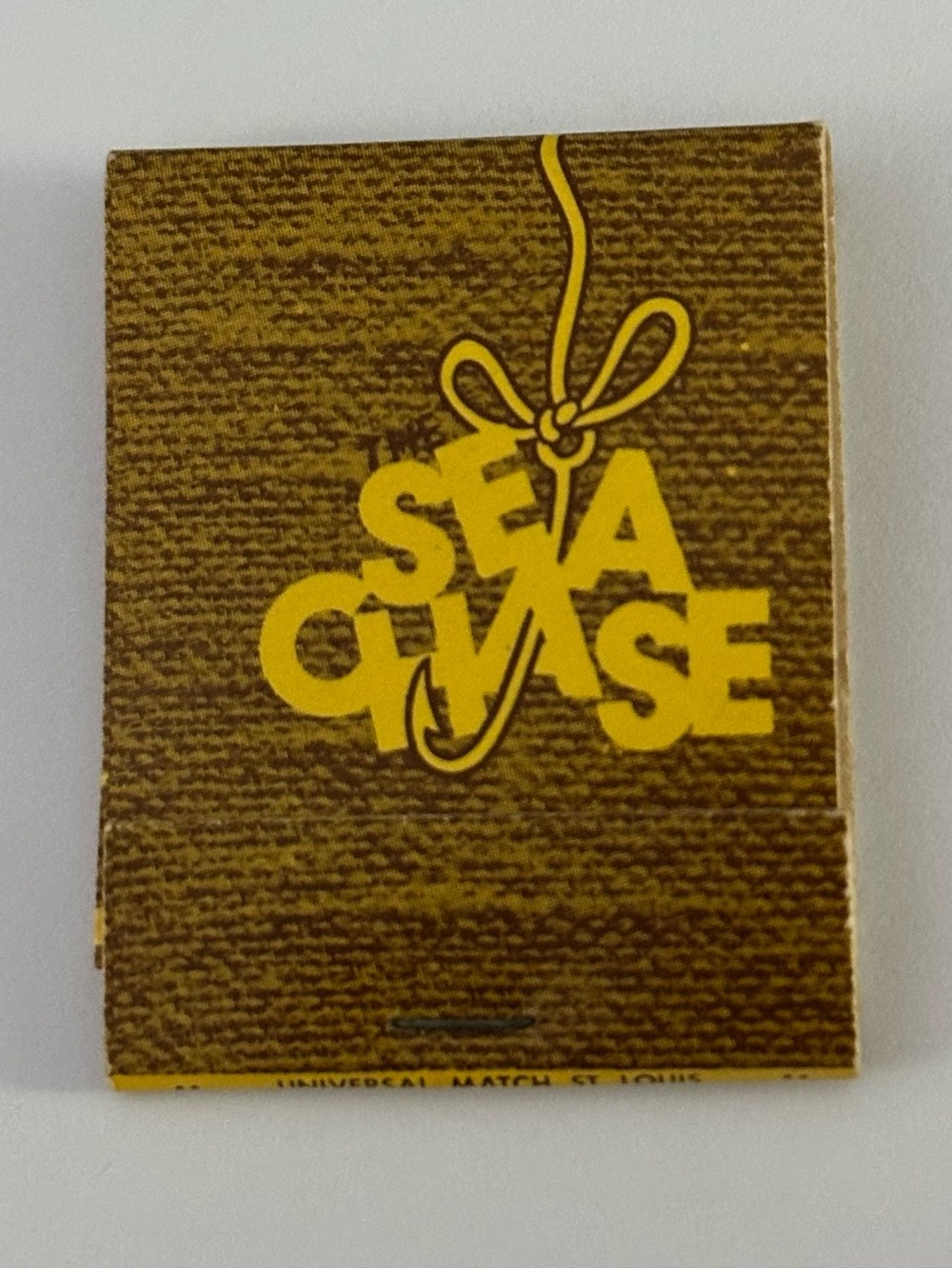 Vintage Matchbook Sea Chase Restaurant St Louis MO Missouri Chase Park Plaza